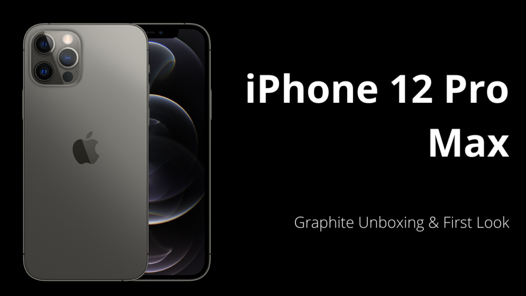 iphone 12 colors pro max graphite