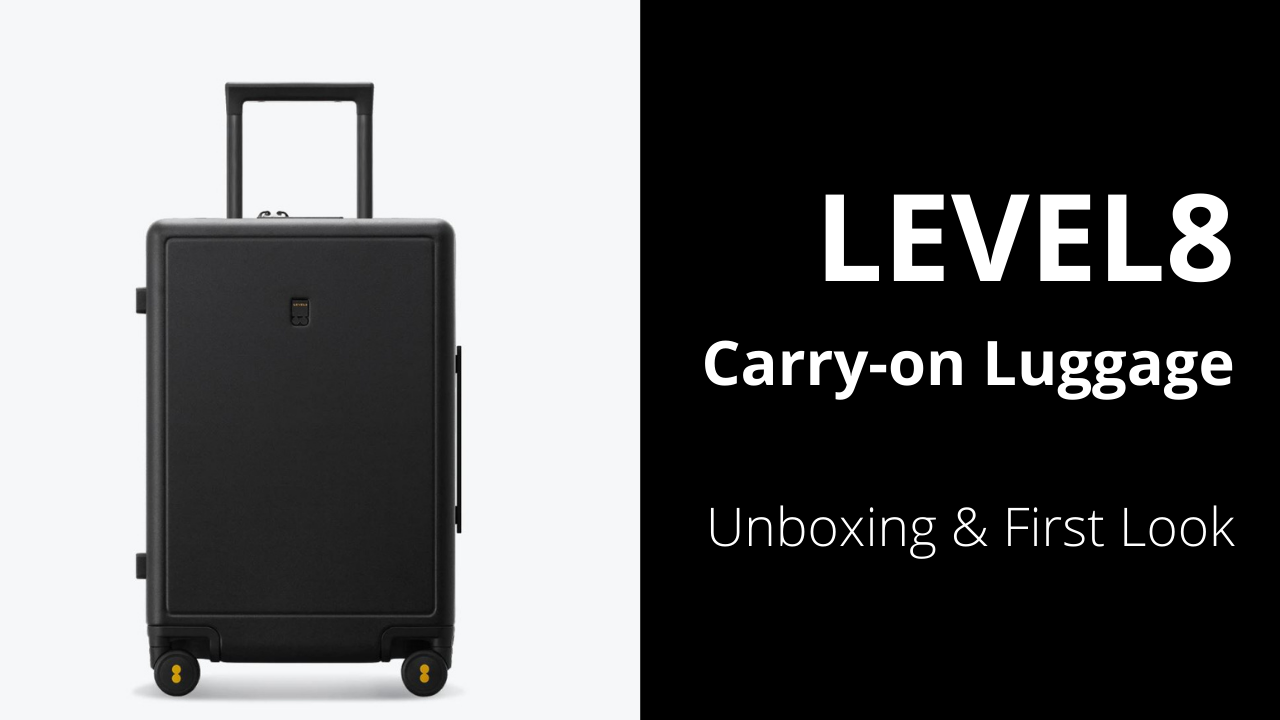 Level8 Carry-on Luggage | T is for Tech